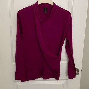 Ann Taylor purple top